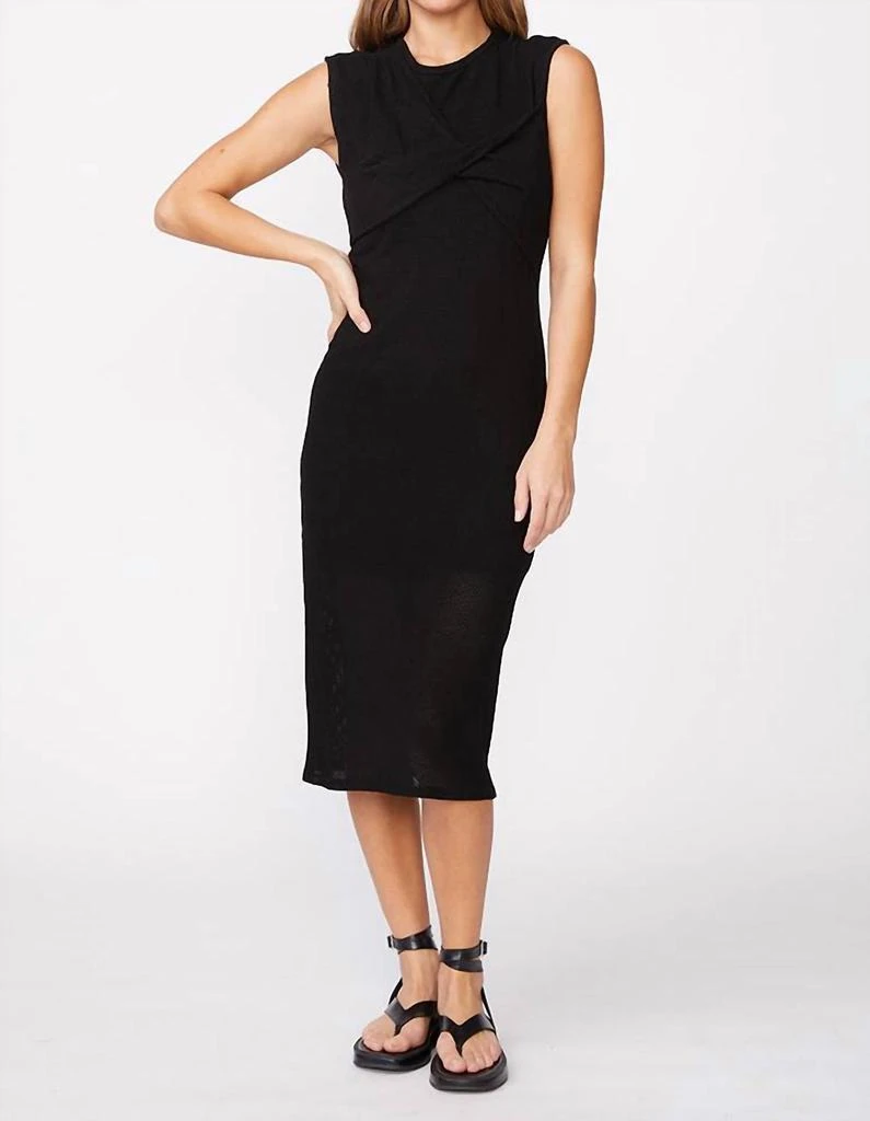 Monrow Monrow - Mesh Knot Dress 1
