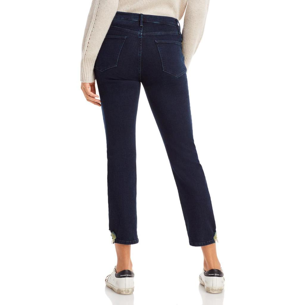 FRAME Le High Womens Denim High Rise Straight Leg Jeans