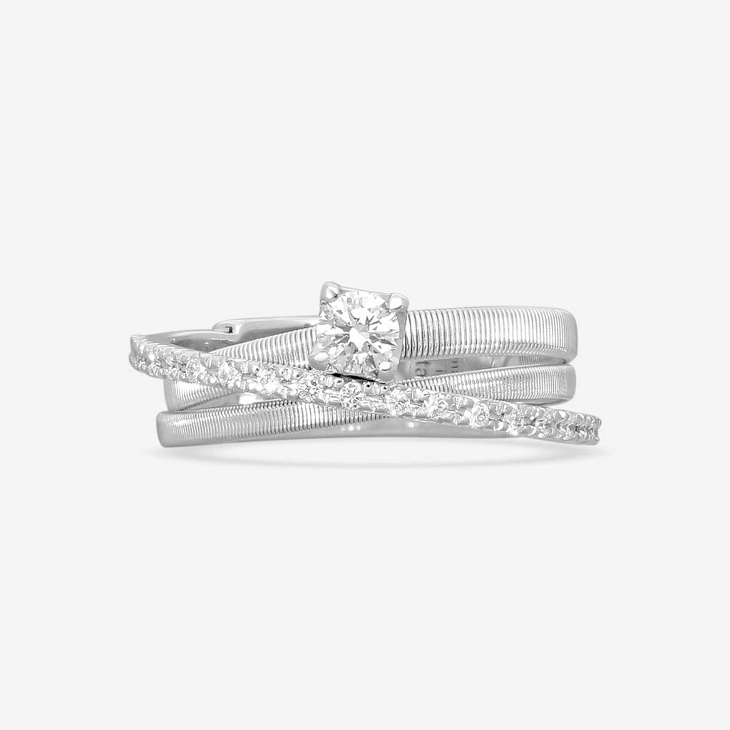 Marco Bicego Marco Bicego Goa 18K White Gold Diamond Ring Sz. 7 AG314-B_B2_W_01