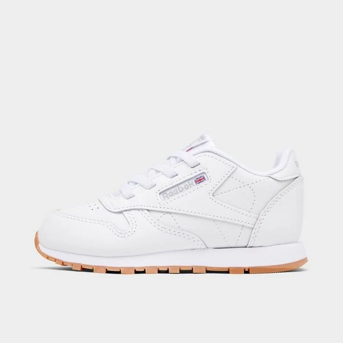 REEBOK Kids' Toddler Reebok Classic Leather Gum Casual Shoes 1