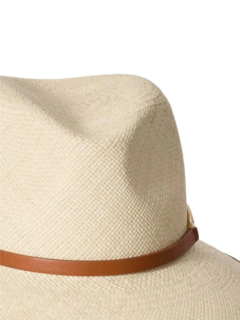 Valentino VLogo The Bold Edition Fedora Straw Hat 5