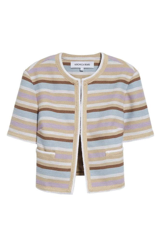 VERONICA BEARD Wyatt Stripe Cardigan 7