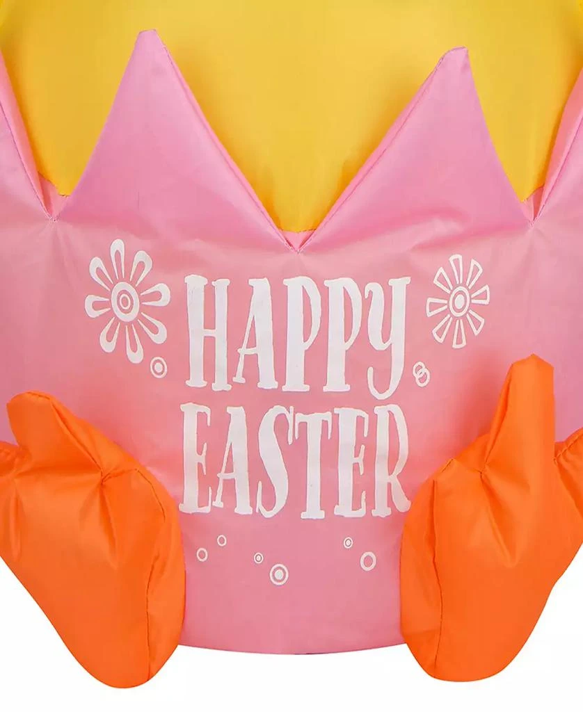 National Tree Company 16" Inflatable Happy Easter Chick 2