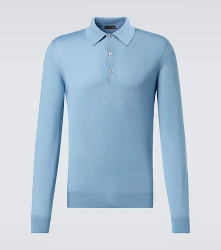 Tom Ford Cashmere and silk polo shirt 1