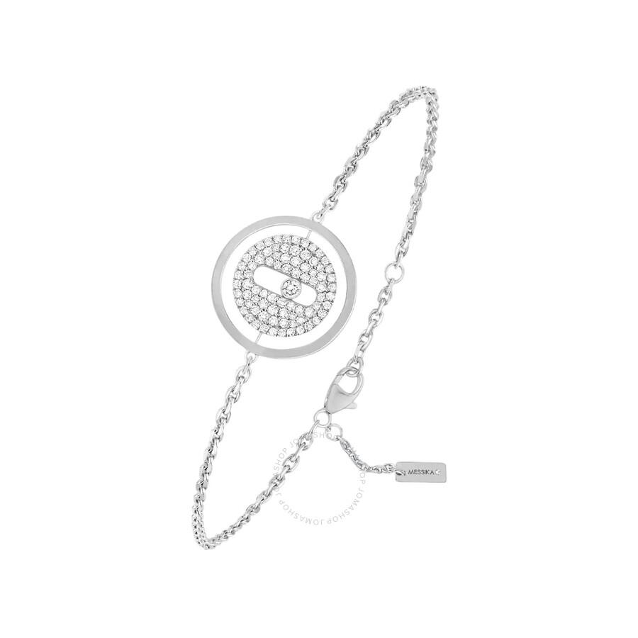 Messika Lucky Move 18k White Gold Diamond Bracelet