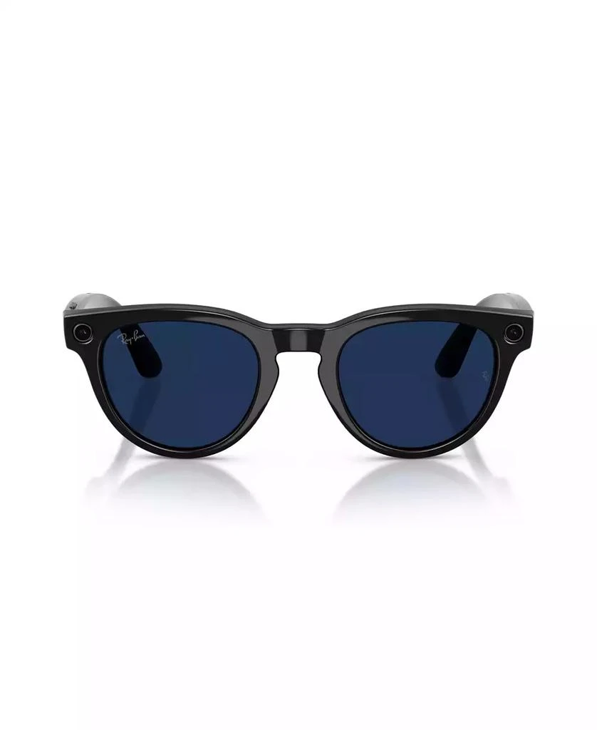 Ray-Ban Unisex AI Glasses Meta Low Bridge Fit Headliner Transitions Sunglasses, RW4013F - GEN 2 7