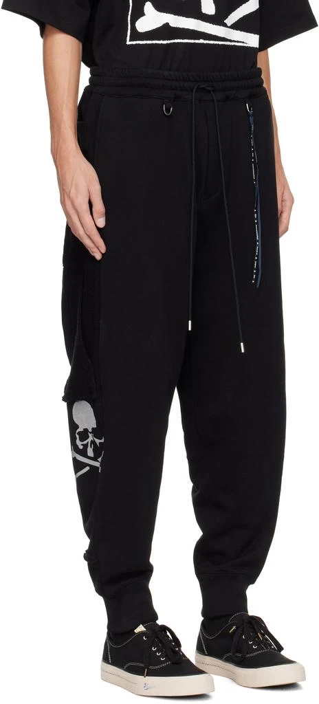 mastermind JAPAN Black Puzzle Sweatpants 2