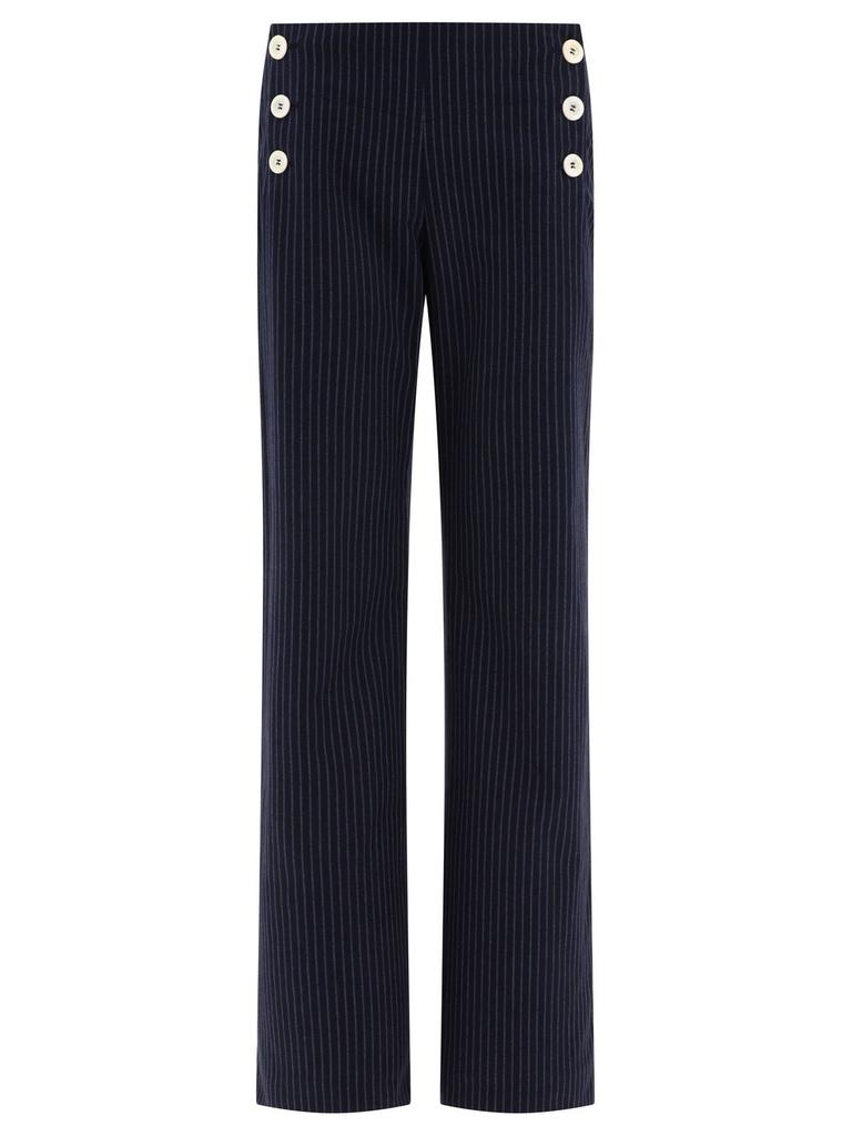 【INES DE LA FRESSANGE】Gabriel Navy pants Ines de la Fressange | Pants & Jumpsuits | Ines De La