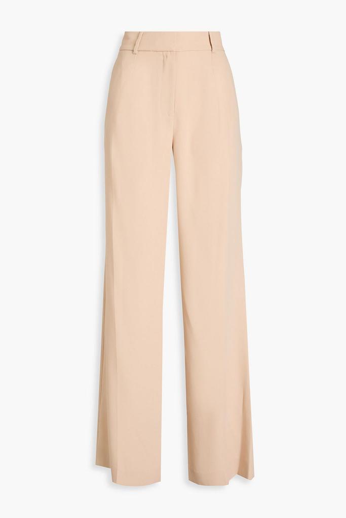 Derek Lam Pleated satin-crepe wide-leg pants