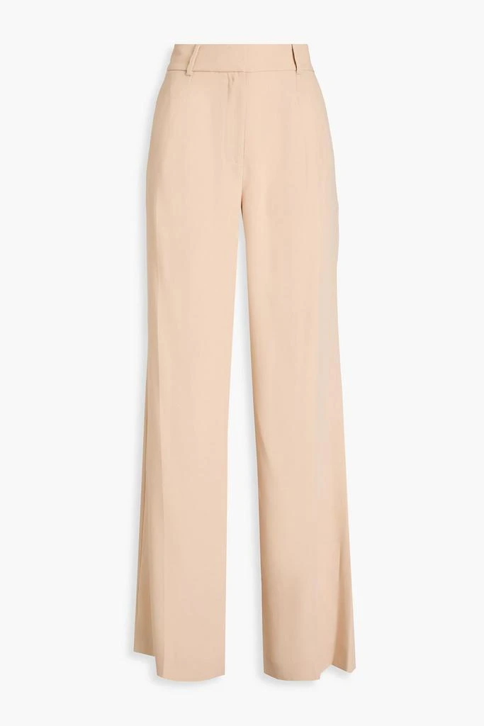 Derek Lam Pleated satin-crepe wide-leg pants 1