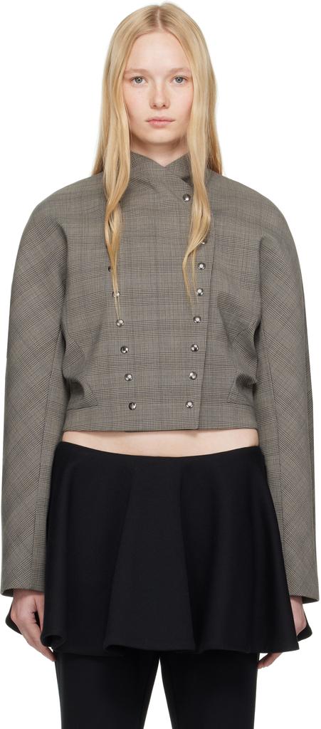 FIDAN NOVRUZOVA Gray Ivona Jacket