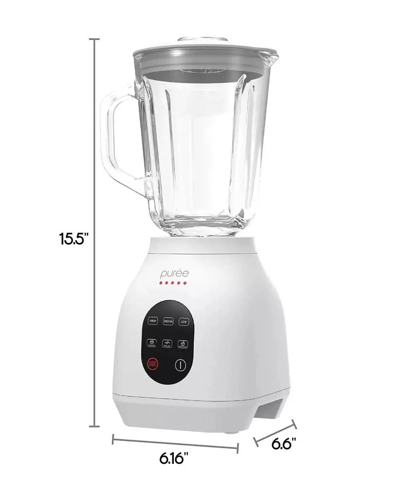 Tzumi Puree 1.5 Liter LED Touchscreen Blender 9