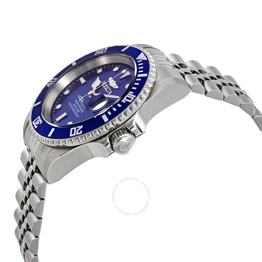 Invicta Open Box - Invicta Pro Diver Automatic Blue Dial Stainless Steel Men's Watch 29179