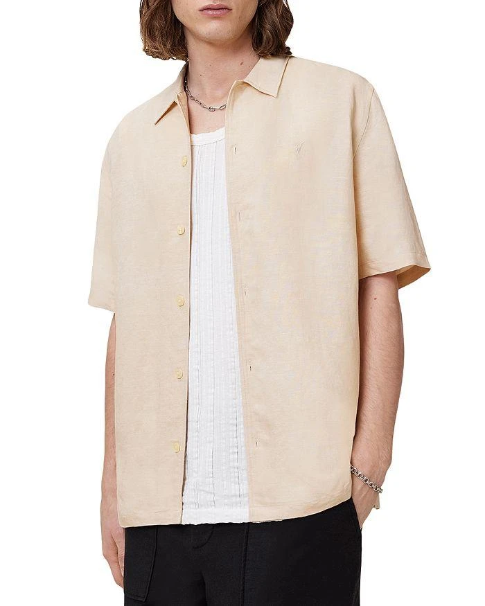 ALL SAINTS Bandol Relaxed Fit Shirt 5