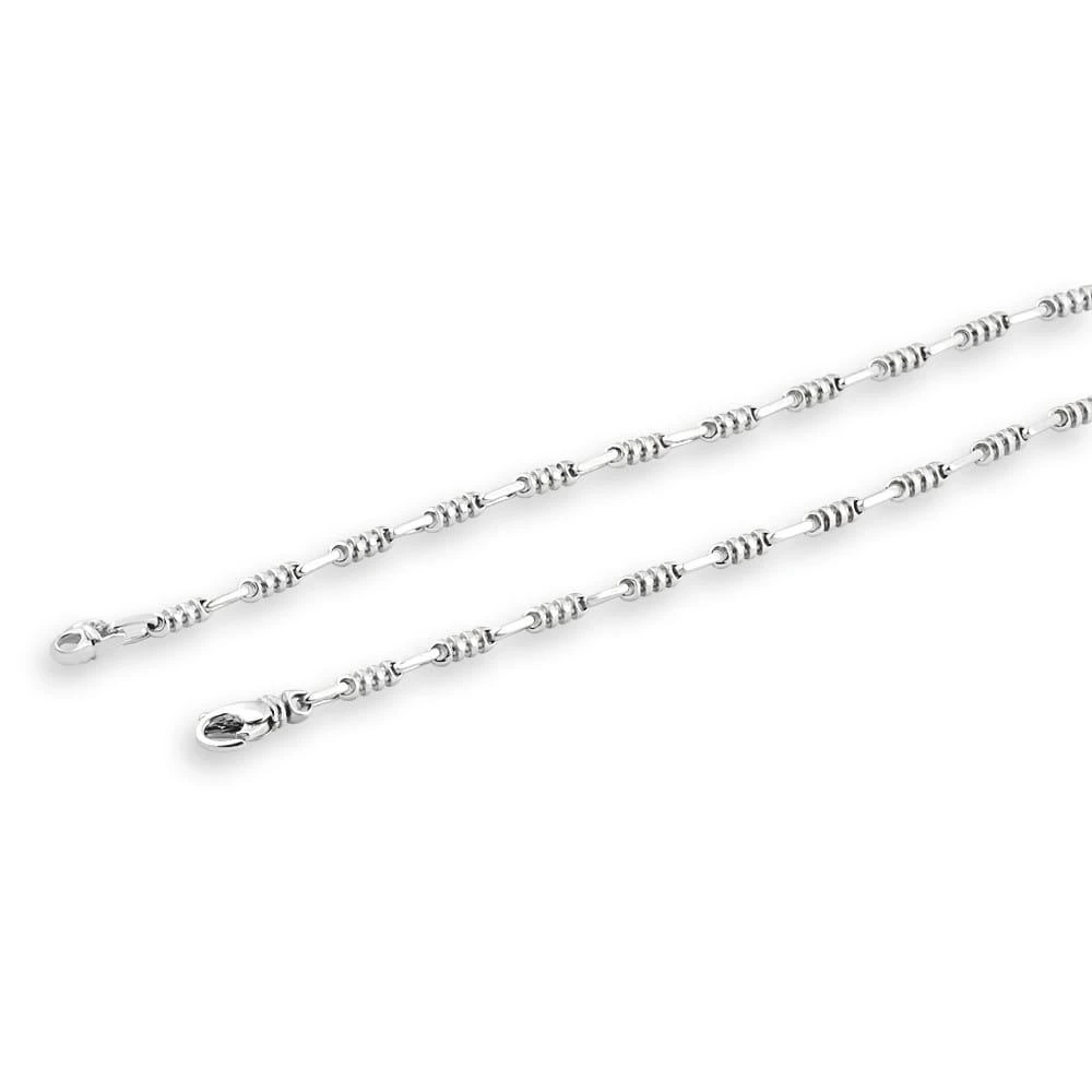 Pompeii3 Men
s Link 14k Gold (12gram) or Platinum (20gram) 3.5mm Bracelet 8.5" 2