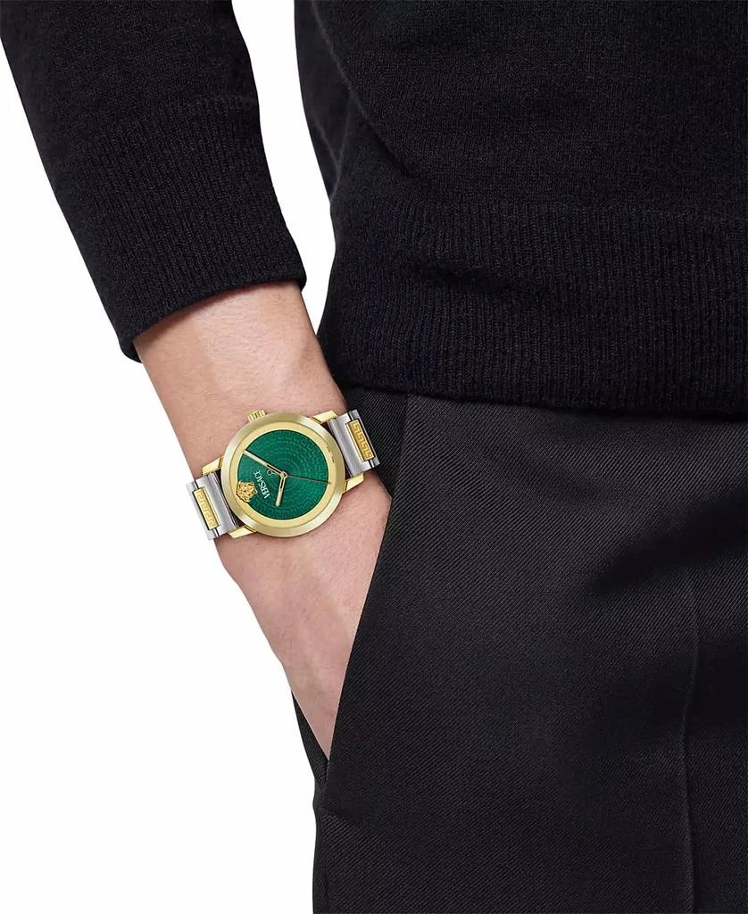 Versace Men's Swiss Two-Tone Stainless Steel Bracelet Watch 40mm 5