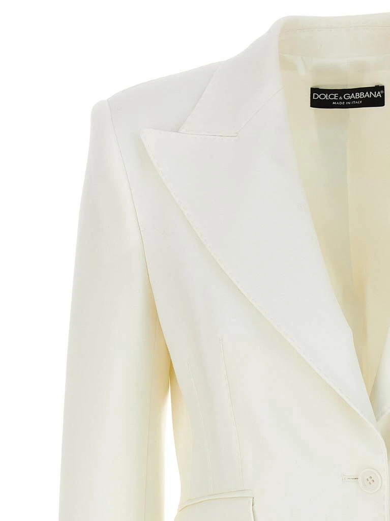 Dolce 
Gabbana Dolce 
Gabbana Single-Breasted Turlington Blazer 3