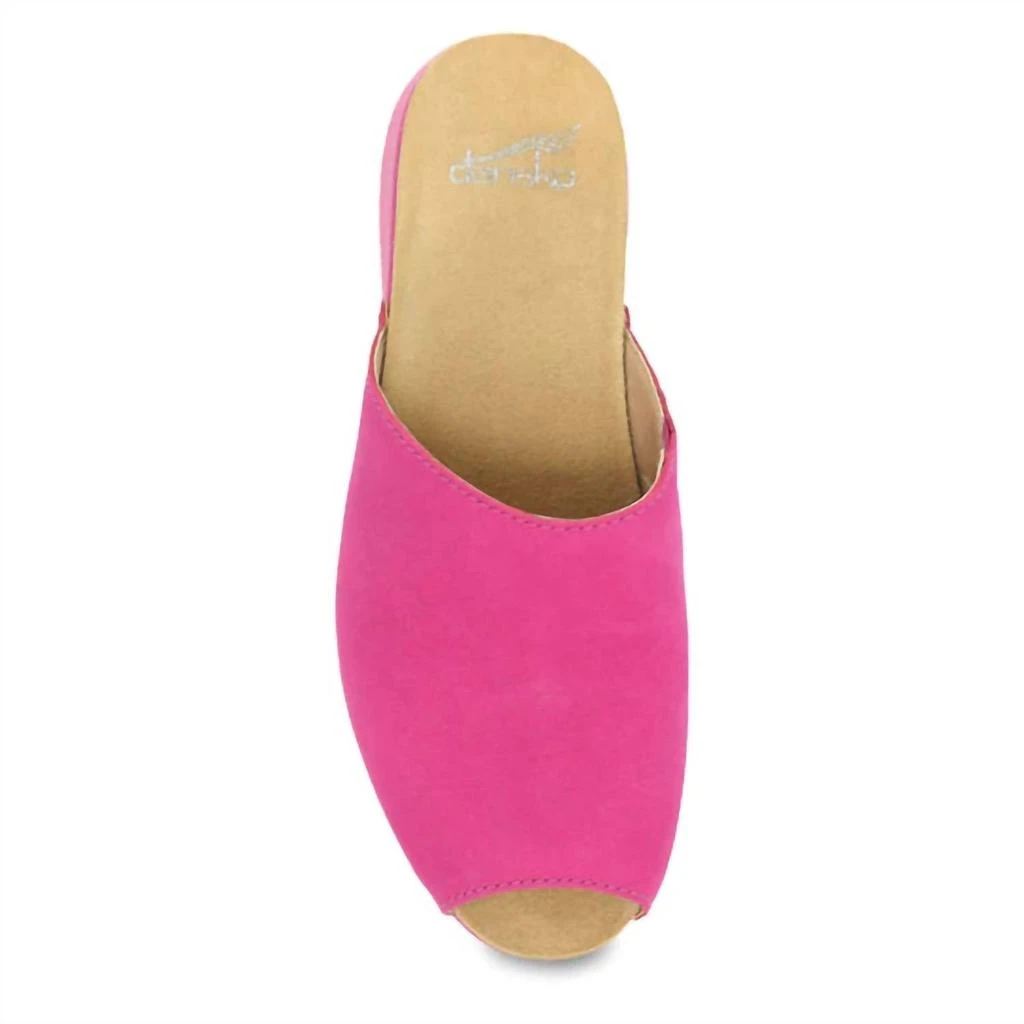 Dansko Women's Ravyn Peep Toe Mule 5