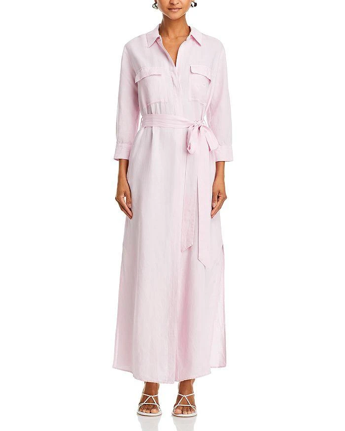 L'Agence Cameron Maxi Shirt Dress 7