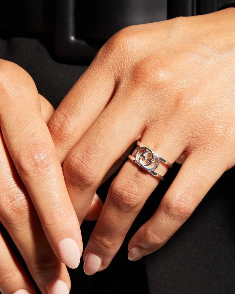 Gucci Interlocking G 9mm Ring 2