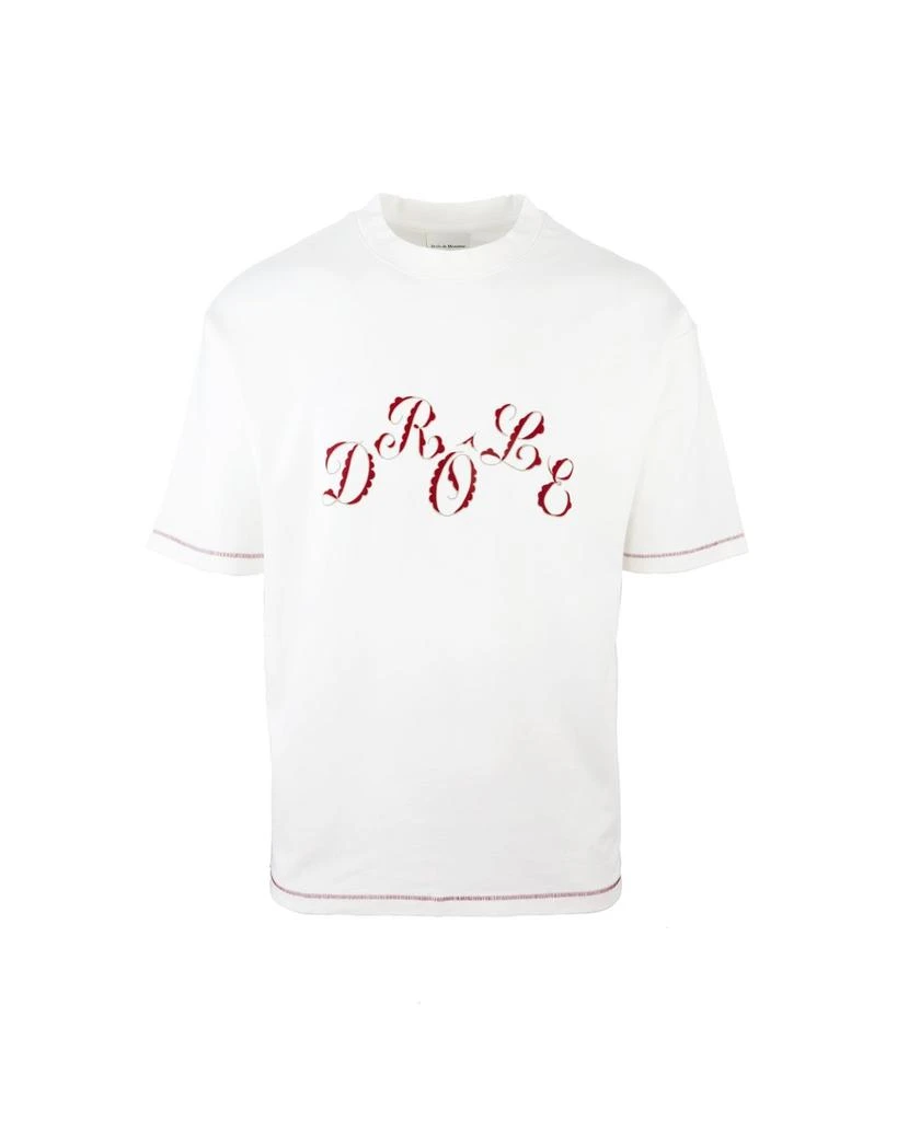 Drôle de Monsieur Drôle de Monsieur Logo Printed T-Shirt 1