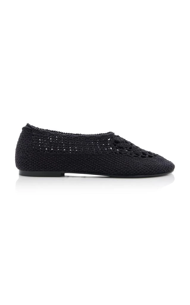 Hvoya Hvoya - Merezhyvni Woven Flats - Black - IT 41 - Moda Operandi 1