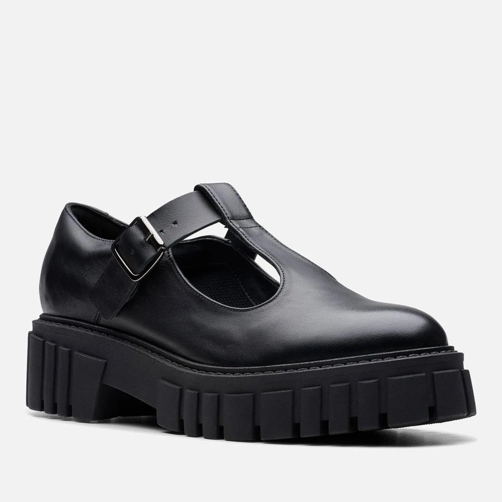 Clarks Clarks Women's Page Bar Leather Mary Jane Shoes 7