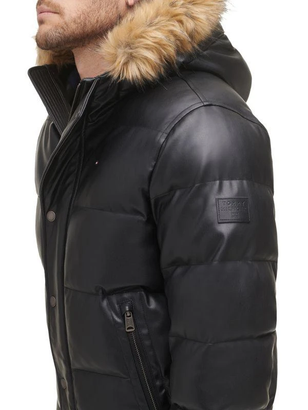 Tommy Hilfiger Faux Fur Hood Puffer Jacket 5