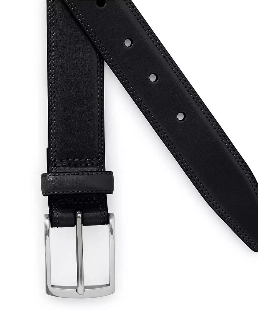 Lands' End Big & Tall Glove Leather Belt