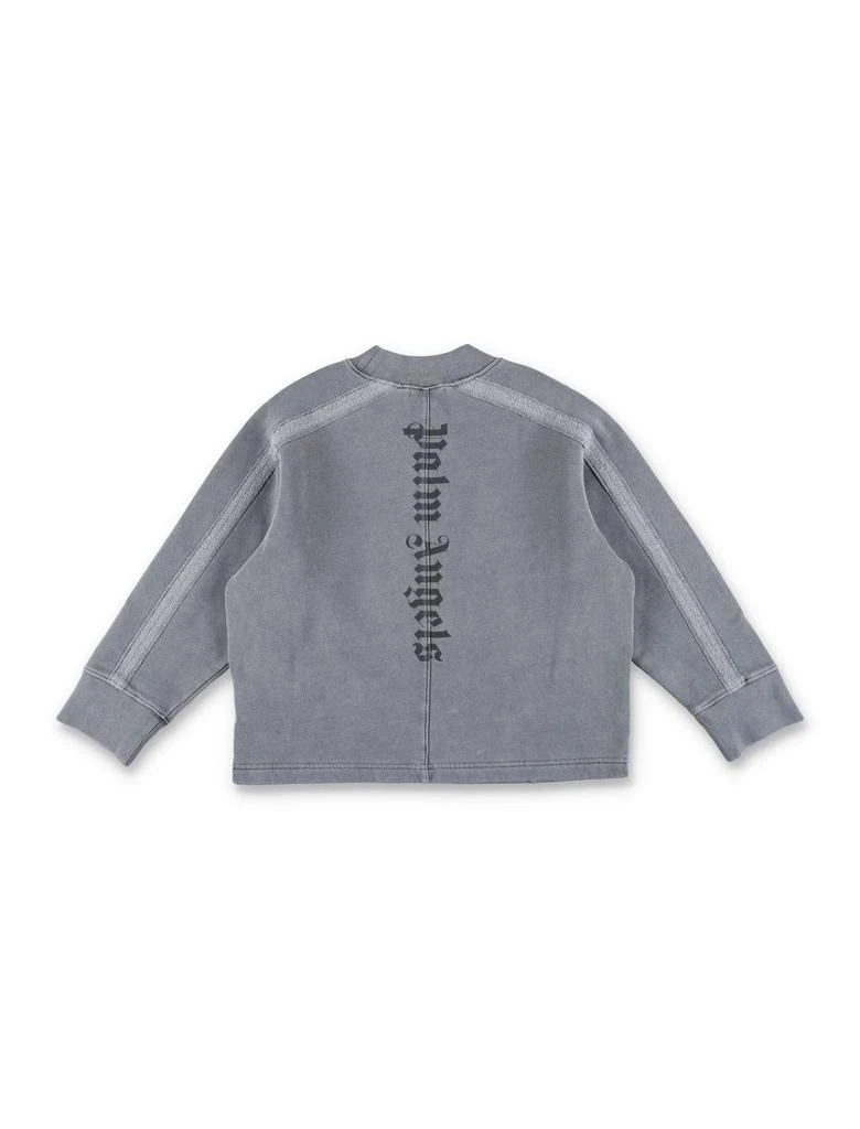 Palm Angels Palm Angels Kids Logo Printed Crewneck Sweatshirt 2