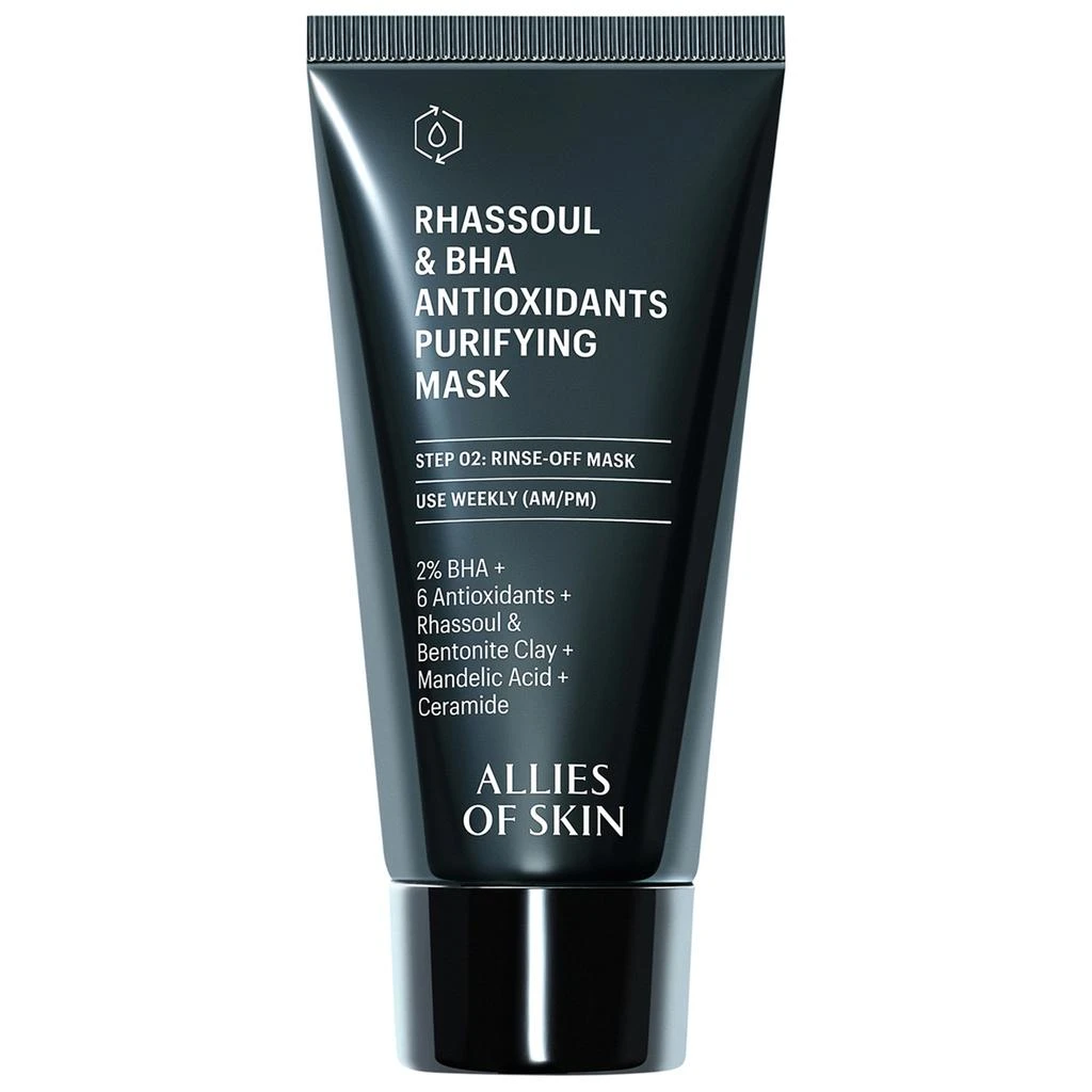 Allies of Skin Allies of Skin Rhassoul & BHA Antioxidants Purifying Mask 50ml 1