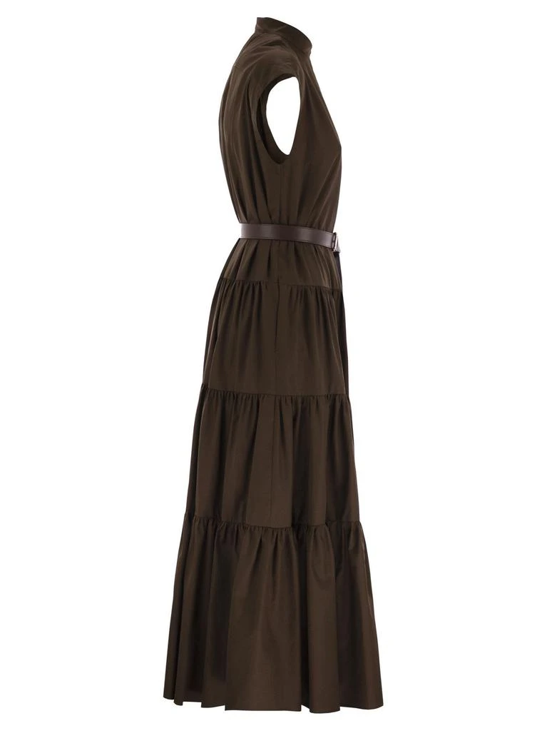 Max Mara Max Mara Studio Bairo Belted Sleeveless Dress 3