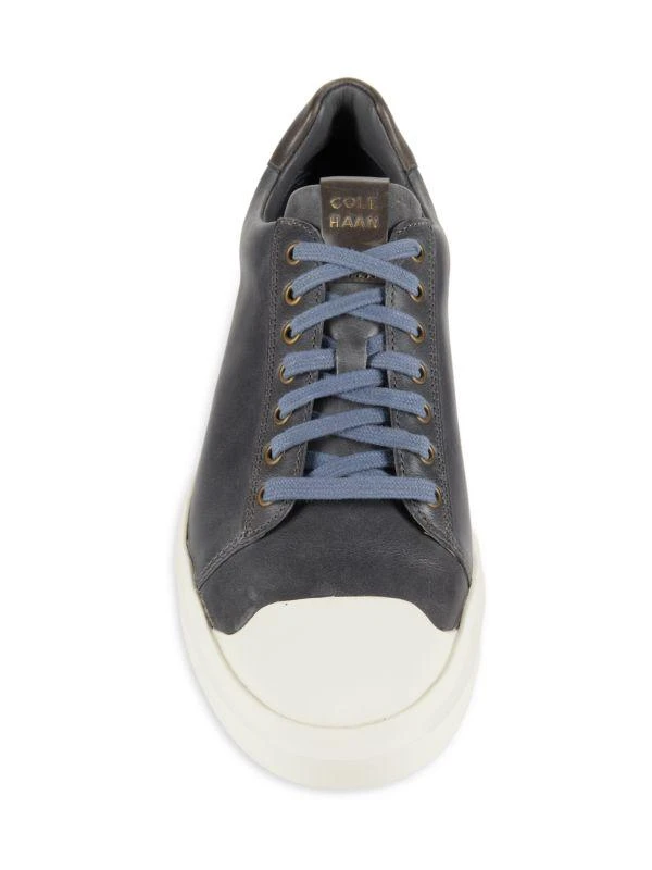 Cole Haan GP Rlly Low Top Leather Platform Sneakers 5