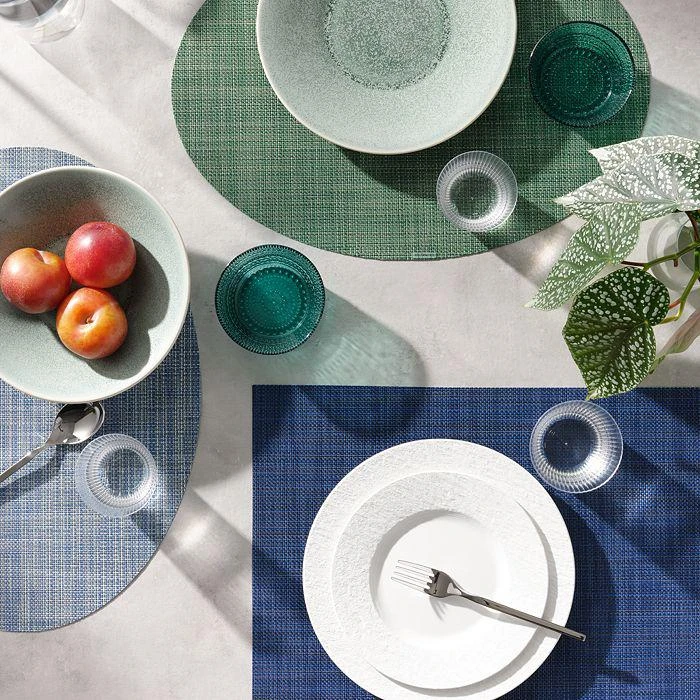 Chilewich Mini Basketweave Oval Placemat 4