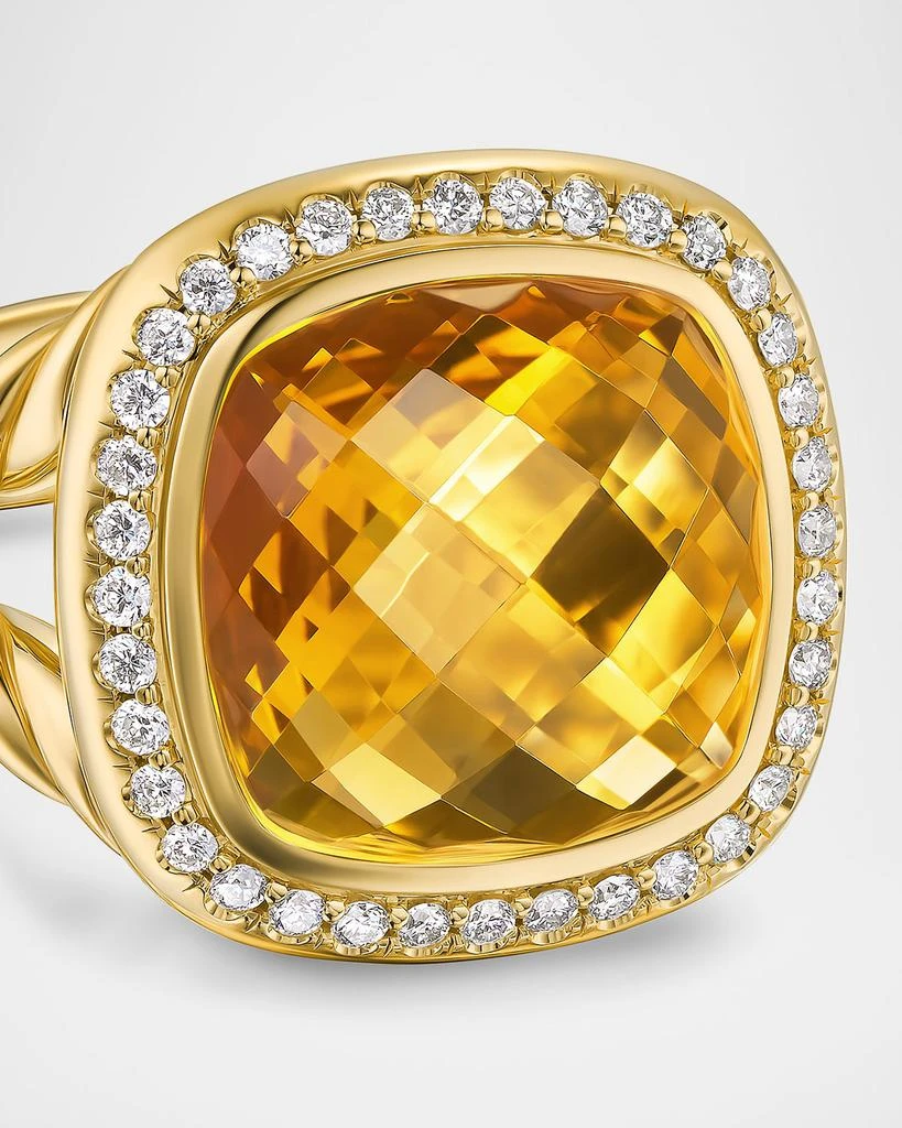 David Yurman Albion Ring with Gemstones and Diamonds in 18K Gold 2