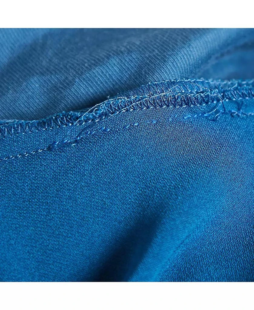 Pre-Owned Stella McCartney Women
s Blue Crepe And Rib Knit Trim Joggers 5