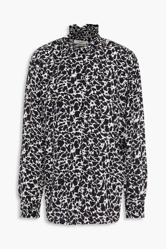 Isabel Marant Étoile Printed crepe de chine blouse