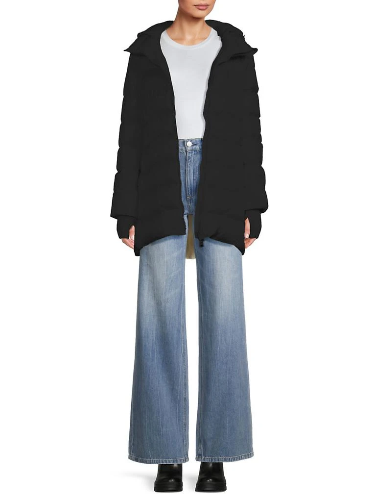 Herno Heavyweight Down A-line Hi-Low Coat 2