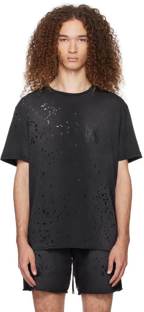 AMIRI Blue Vintage Oversized T-shirt - T-Shirts - BeyondStyle