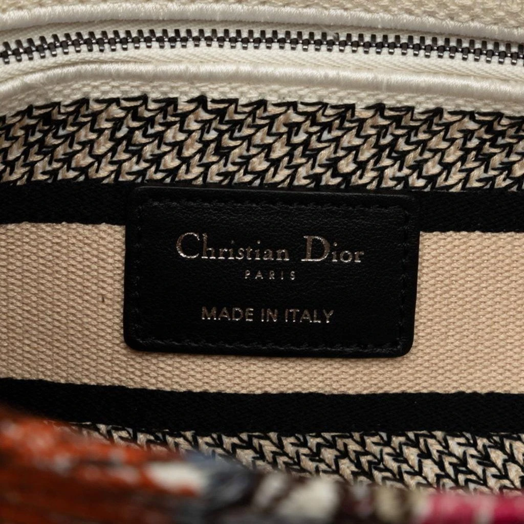 Dior Dior Beige/Brown Medium Jardin d'Hiver Lady D-Lite Bag 10