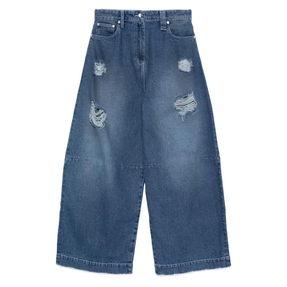 Shop Black Turbo Embellished Puddle Jeans on Sale at BeyondStyle