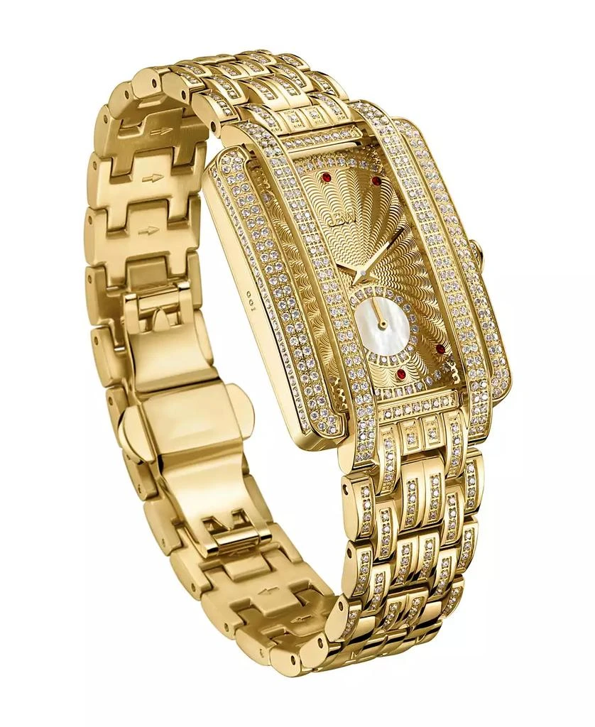 Jbw Women's Mink Platinum Series 18k Gold-plated Stainless Steel Watch, 28mm 3