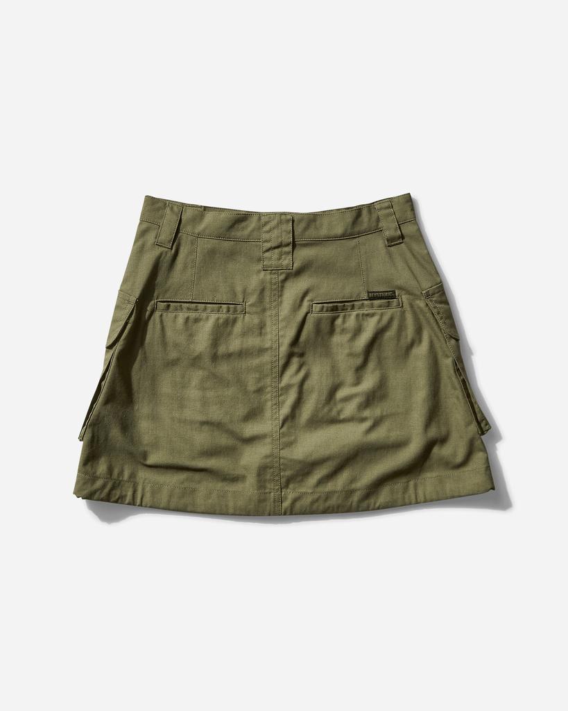 Hysteric Glamour Women's Military Skirt Khaki