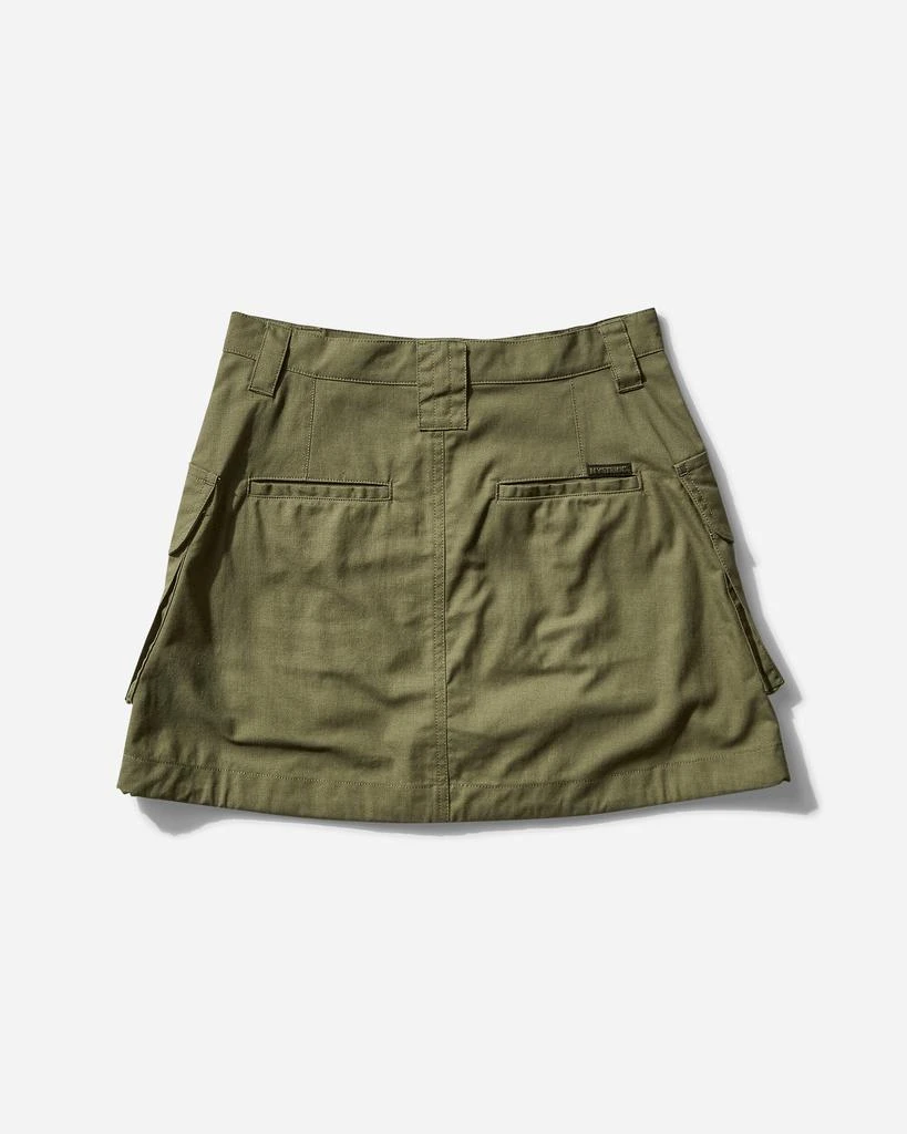 Hysteric Glamour Women's Military Skirt Khaki 2