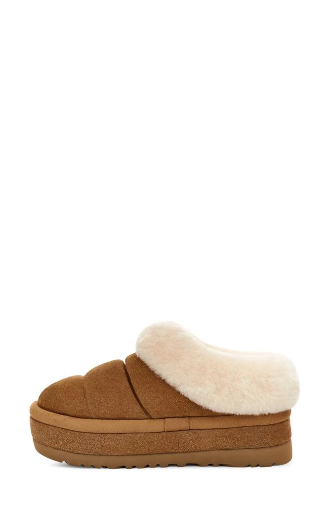UGG Tazzlita Genuine Shearling Trim Platform Slipper 6