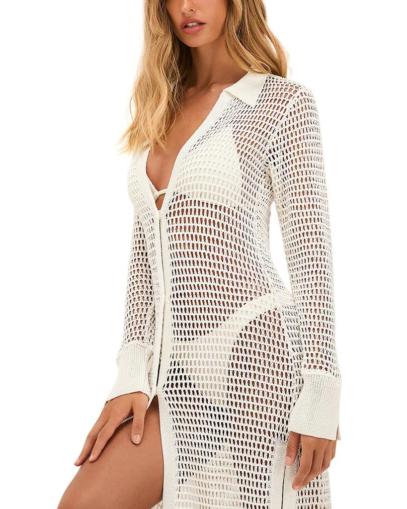 VIX PAULA HERMANNY Jenne Chemise Swim Cover-Up 4