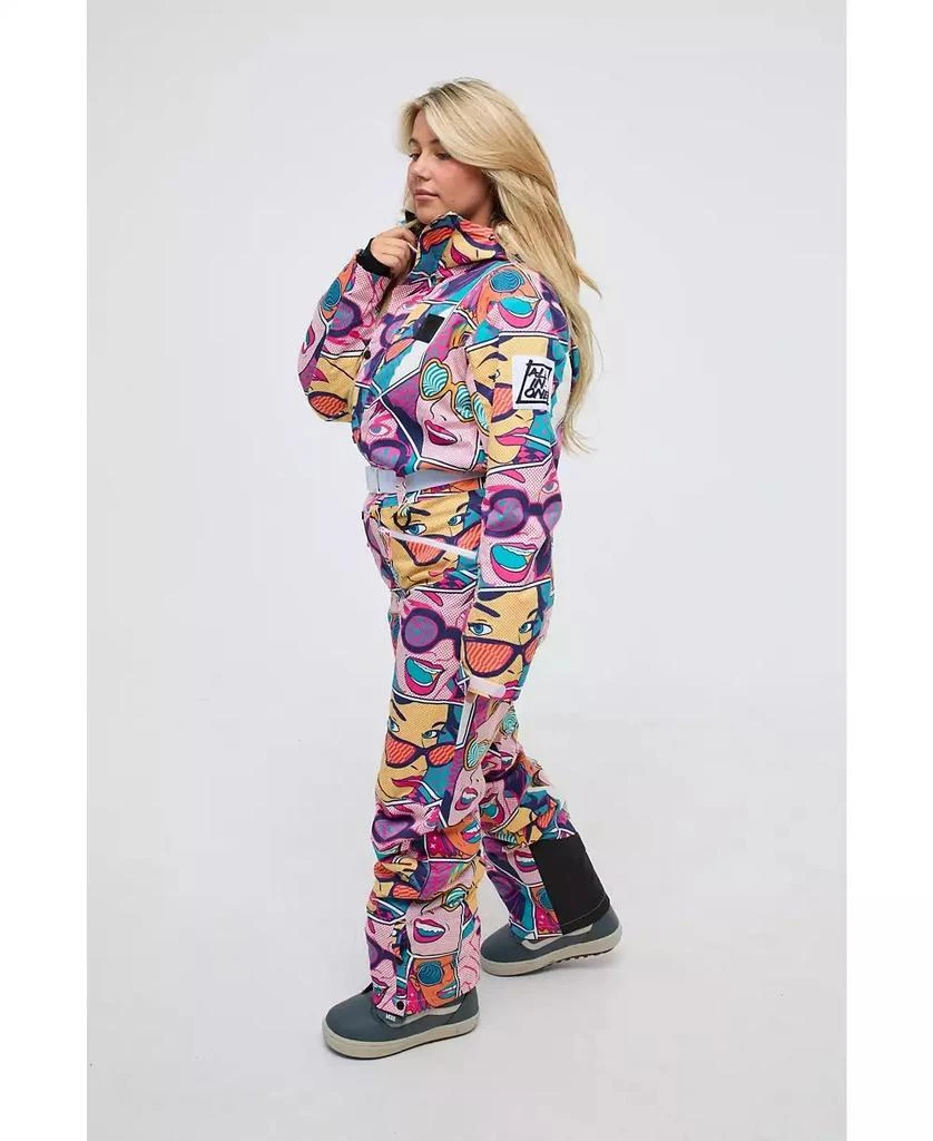OOSC Women
s Comic Book Candy - Shaped Ski Suit 2