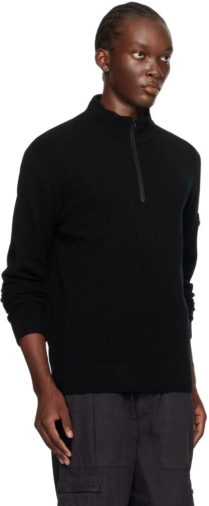 Stone Island Black Logo Patch Sweater 2