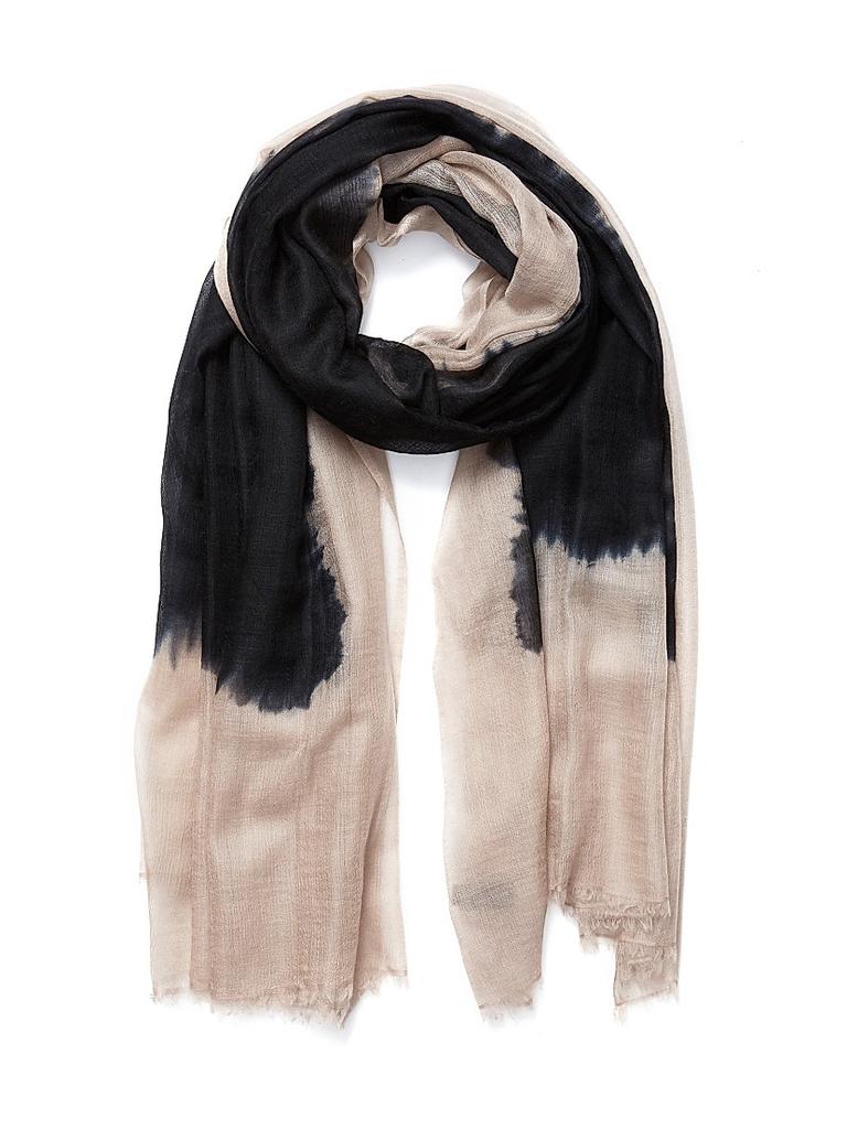 Jane Carr Heroes Two-Tone Cashmere Wrap Scarf