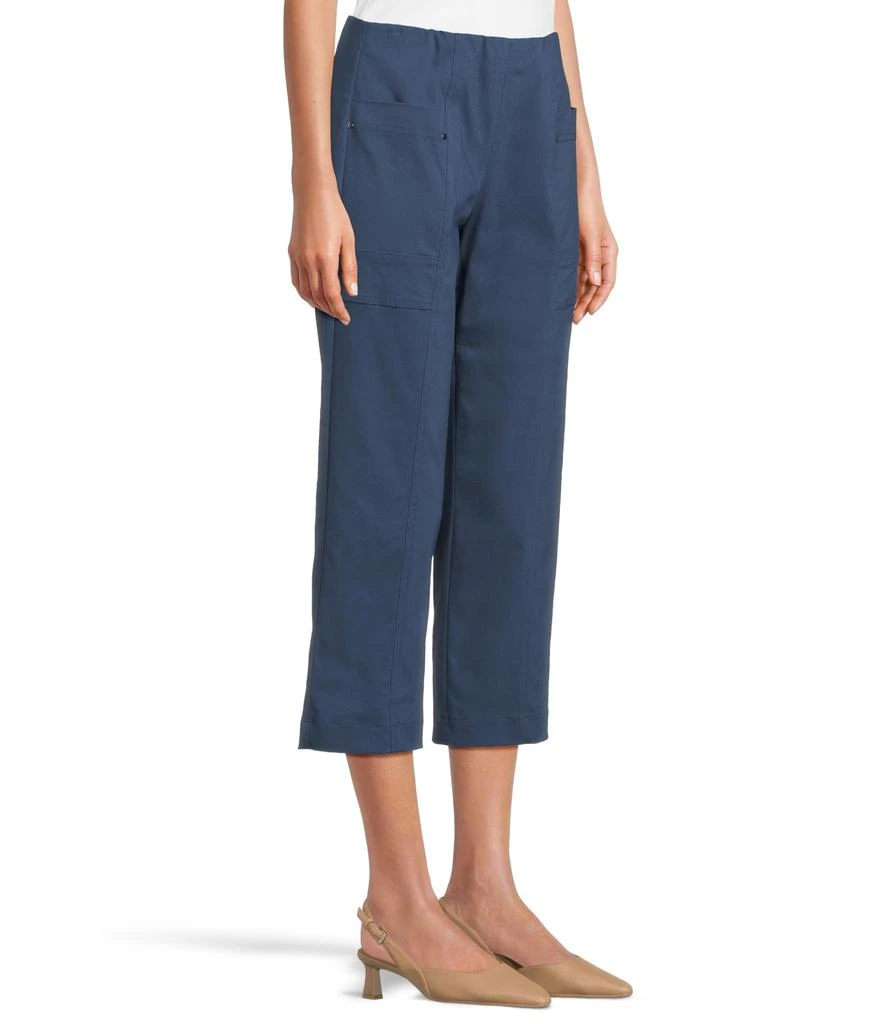 Elliott Lauren Pull On Updated Crop Cargo Pocket Pants With Rivets Detail 2